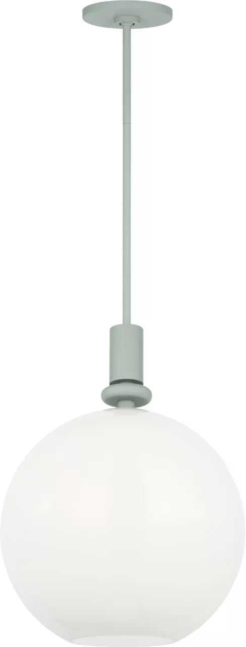 Malcolm One Light Pendant in Thistle Green Visual Comfort Studio Canada