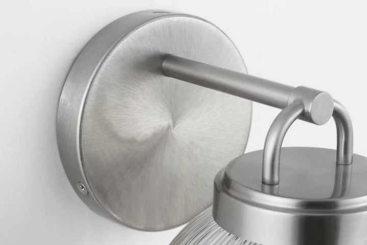 Preston One Light Vanity in Brushed Nickel Visual Comfort Studio Canada