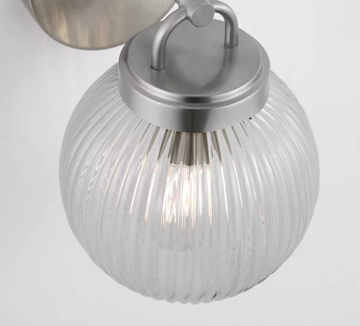 Preston One Light Vanity in Brushed Nickel Visual Comfort Studio Canada