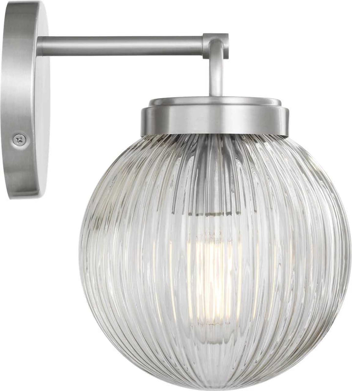 Preston One Light Vanity in Brushed Nickel Visual Comfort Studio Canada