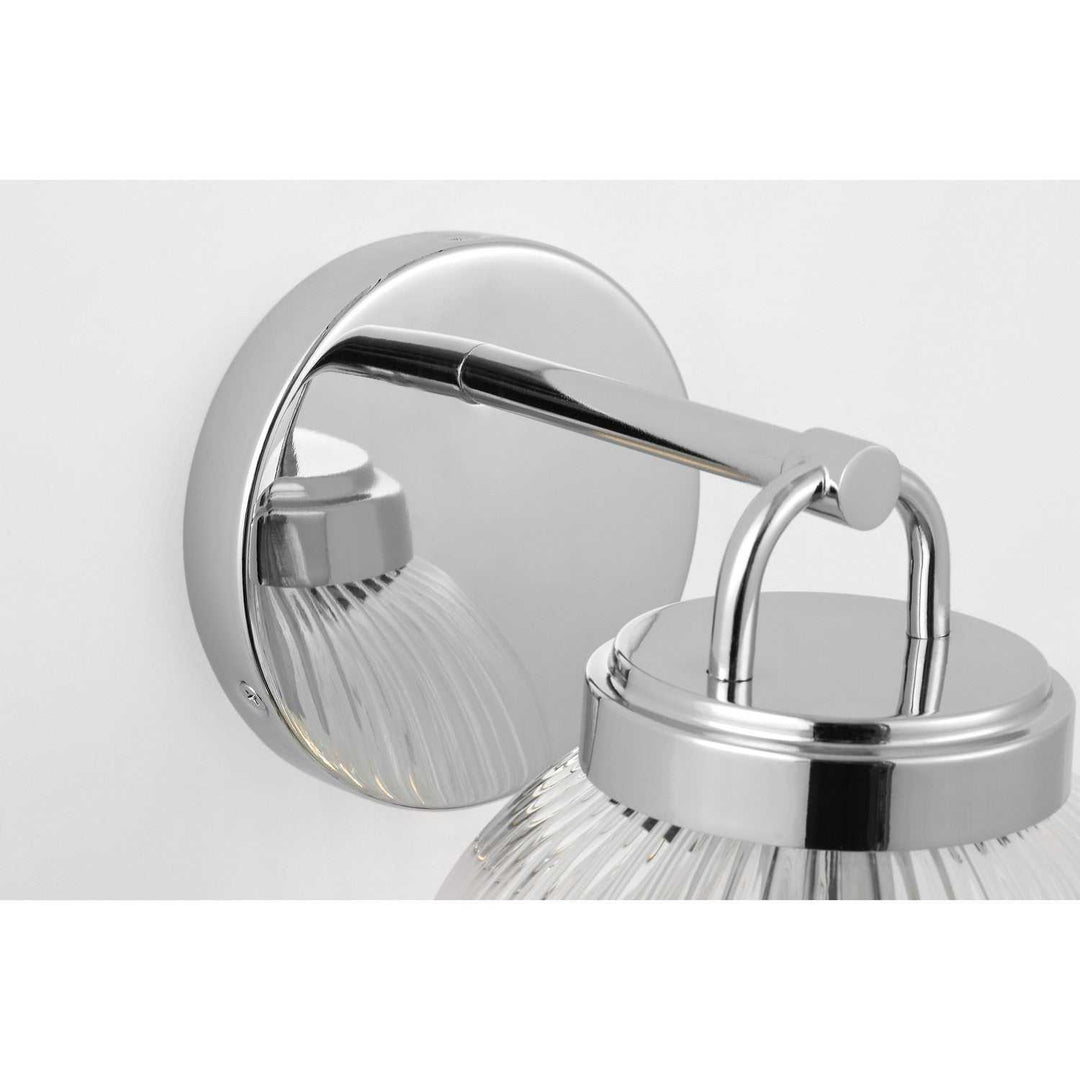 Preston One Light Vanity in Chrome Visual Comfort Studio Canada