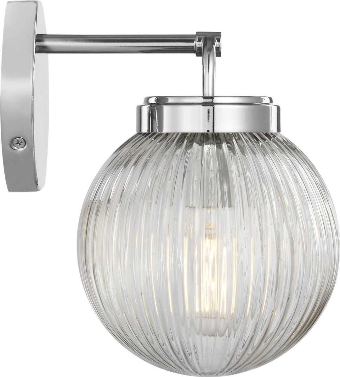 Preston One Light Vanity in Chrome Visual Comfort Studio Canada