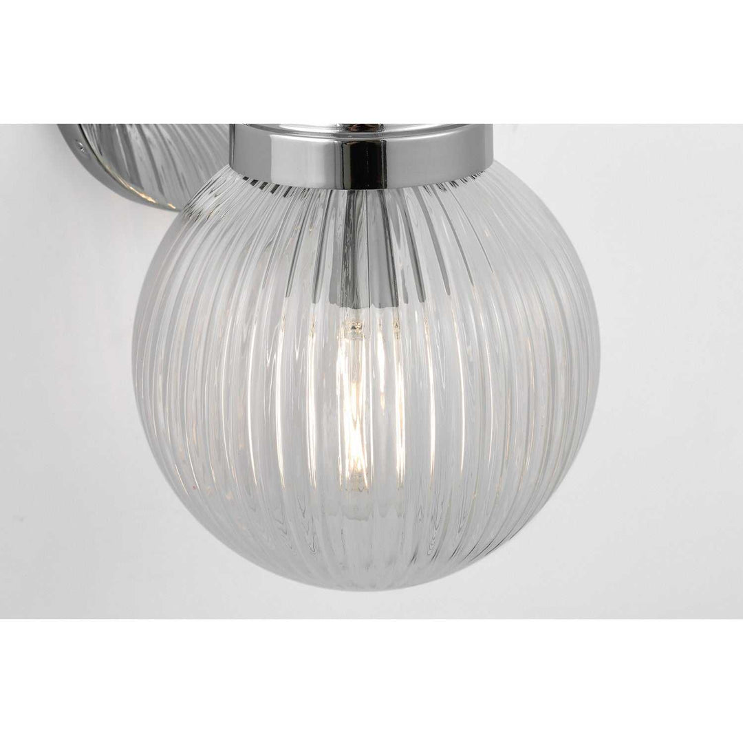 Preston One Light Vanity in Chrome Visual Comfort Studio Canada