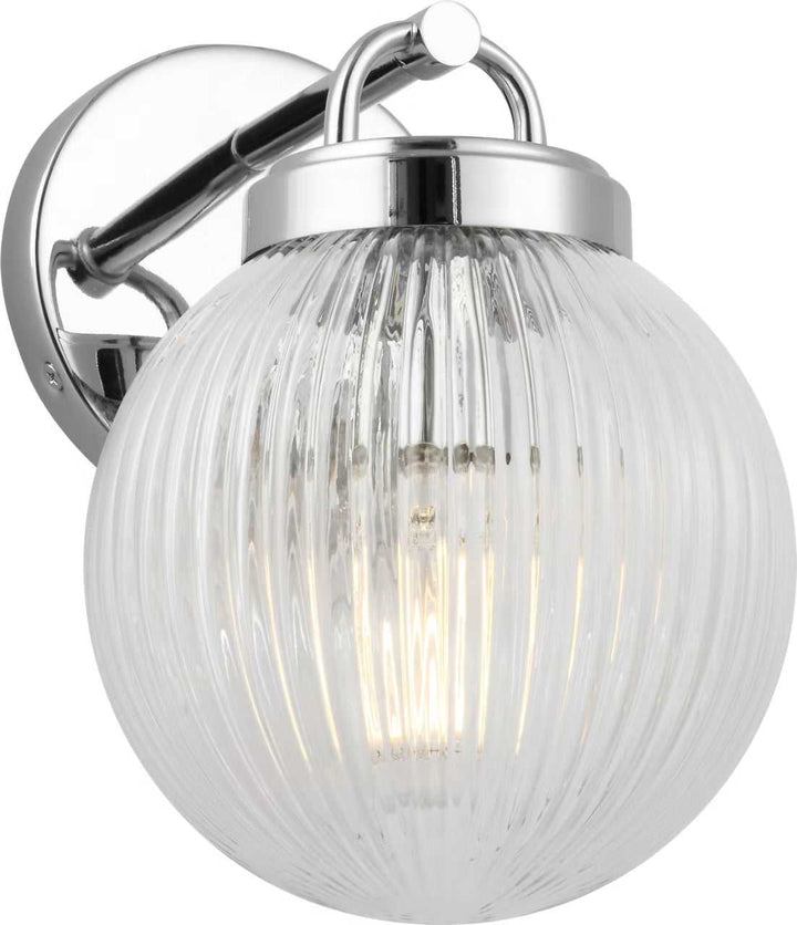 Preston One Light Vanity in Chrome Visual Comfort Studio Canada