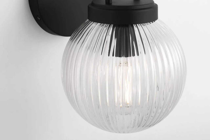 Preston One Light Vanity in Midnight Black Visual Comfort Studio Canada