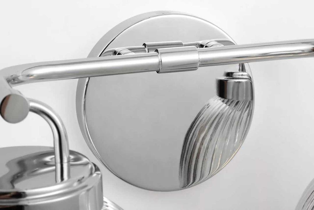 Preston Two Light Vanity in Chrome Visual Comfort Studio Canada