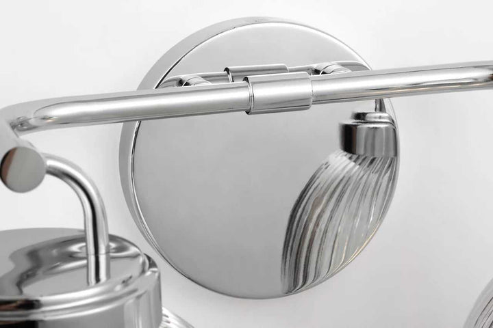 Preston Two Light Vanity in Chrome Visual Comfort Studio Canada