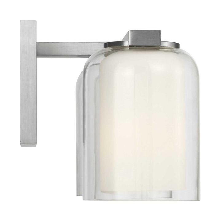 Holden Two Light Vanity in Brushed Nickel Visual Comfort Studio Canada