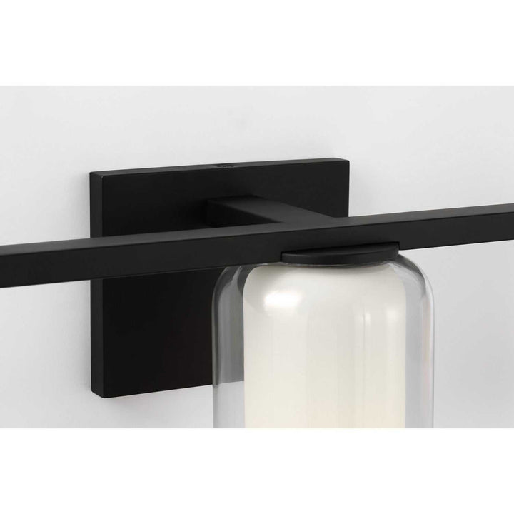 Holden Three Light Vanity in Midnight Black Visual Comfort Studio Canada