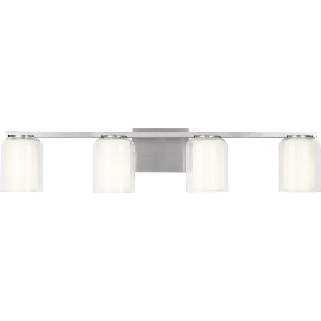 Holden Four Light Vanity in Brushed Nickel Visual Comfort Studio Canada