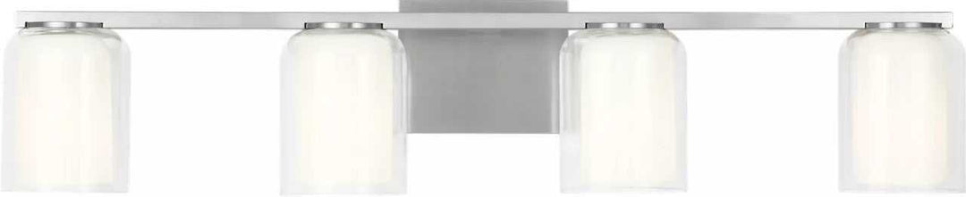 Holden Four Light Vanity in Brushed Nickel Visual Comfort Studio Canada