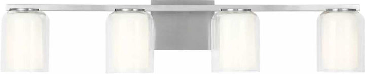 Holden Four Light Vanity in Brushed Nickel Visual Comfort Studio Canada
