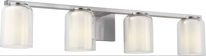 Holden Four Light Vanity in Brushed Nickel Visual Comfort Studio Canada