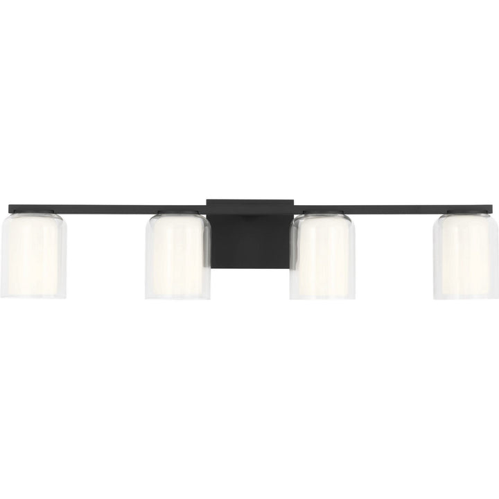Holden Four Light Vanity in Midnight Black Visual Comfort Studio Canada