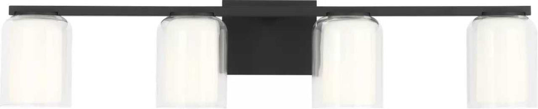 Holden Four Light Vanity in Midnight Black Visual Comfort Studio Canada