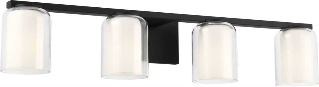 Holden Four Light Vanity in Midnight Black Visual Comfort Studio Canada