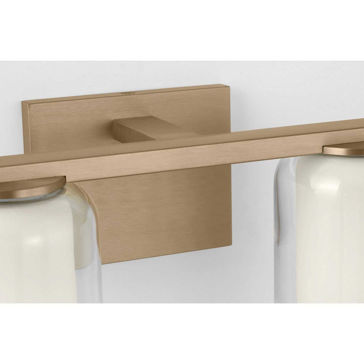 Holden Four Light Vanity in Satin Brass Visual Comfort Studio Canada