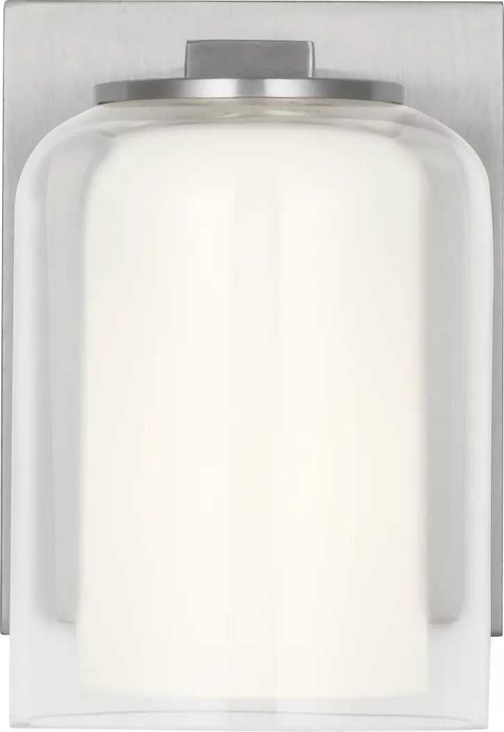 Holden One Light Wall Sconce in Brushed Nickel Visual Comfort Studio Canada