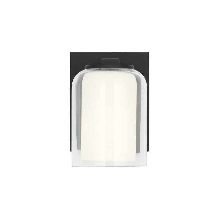 Holden One Light Wall Sconce in Midnight Black Visual Comfort Studio Canada