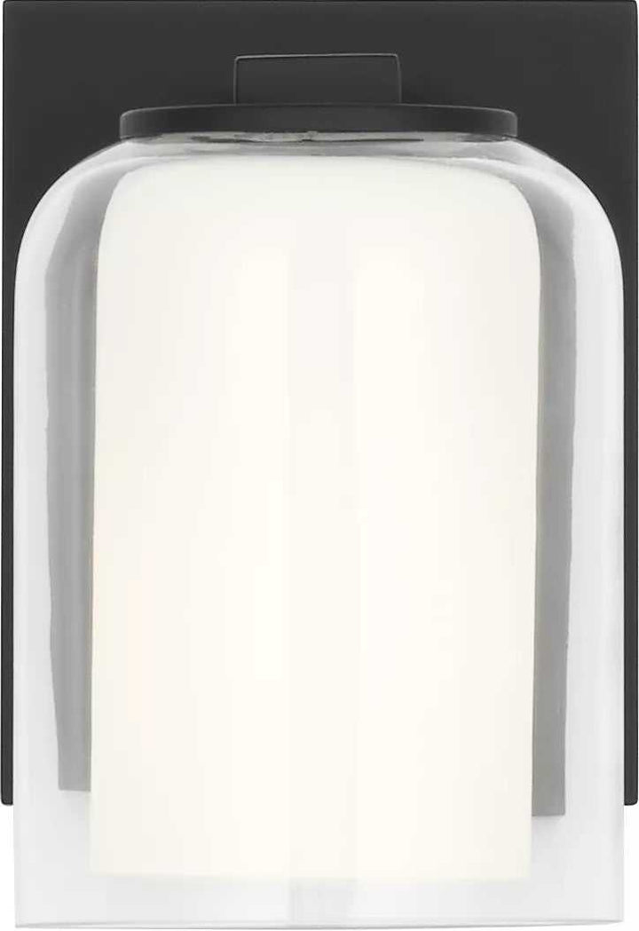 Holden One Light Wall Sconce in Midnight Black Visual Comfort Studio Canada