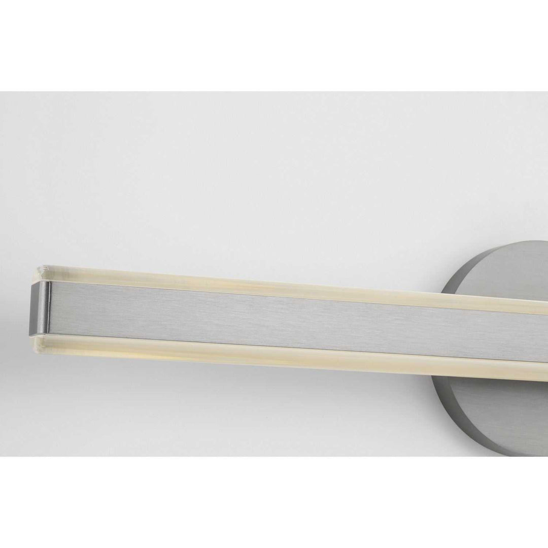 Colt LED Vanity in Brushed Nickel Visual Comfort Studio Canada