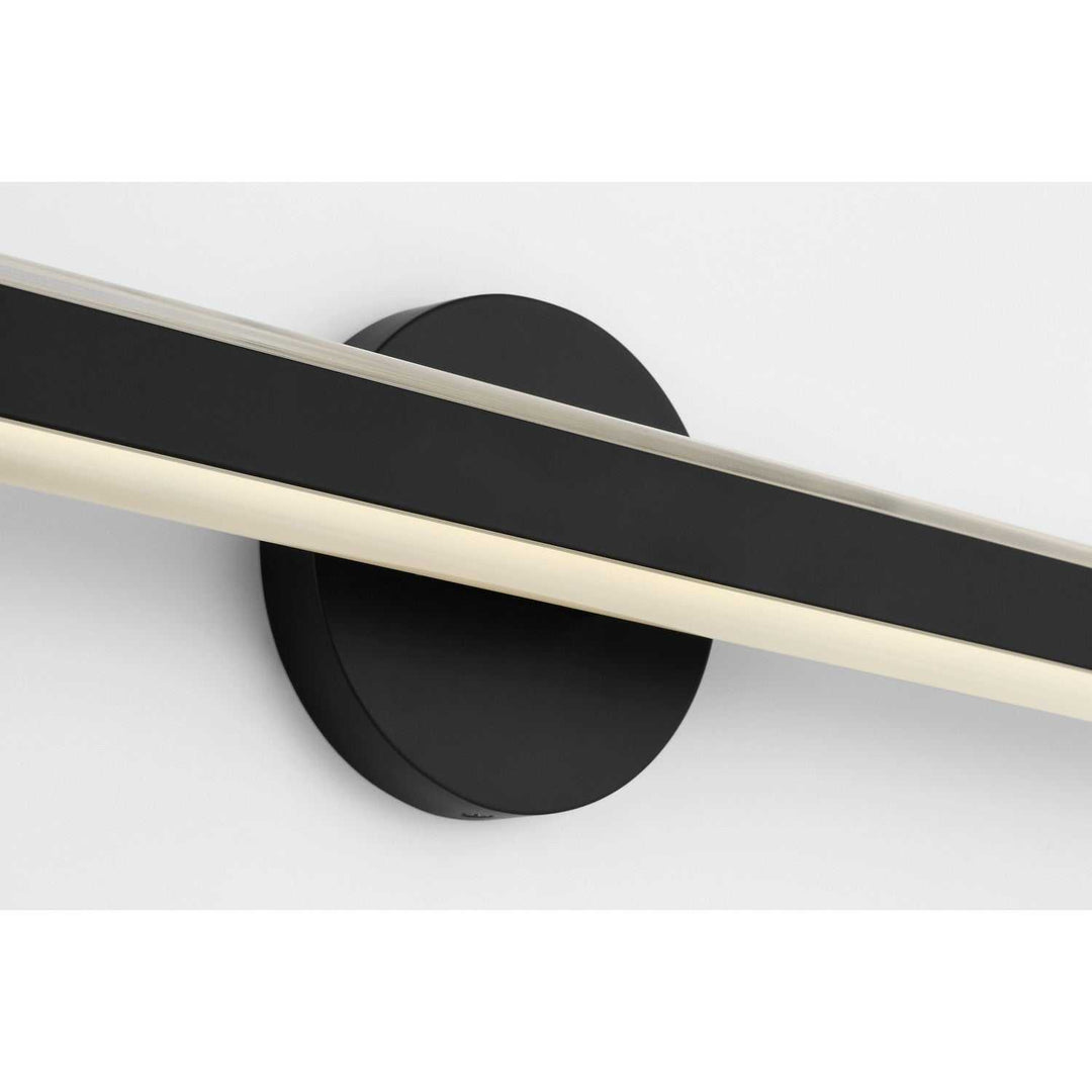 Colt LED Vanity in Midnight Black Visual Comfort Studio Canada