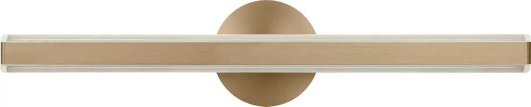 Colt LED Vanity in Satin Brass Visual Comfort Studio Canada