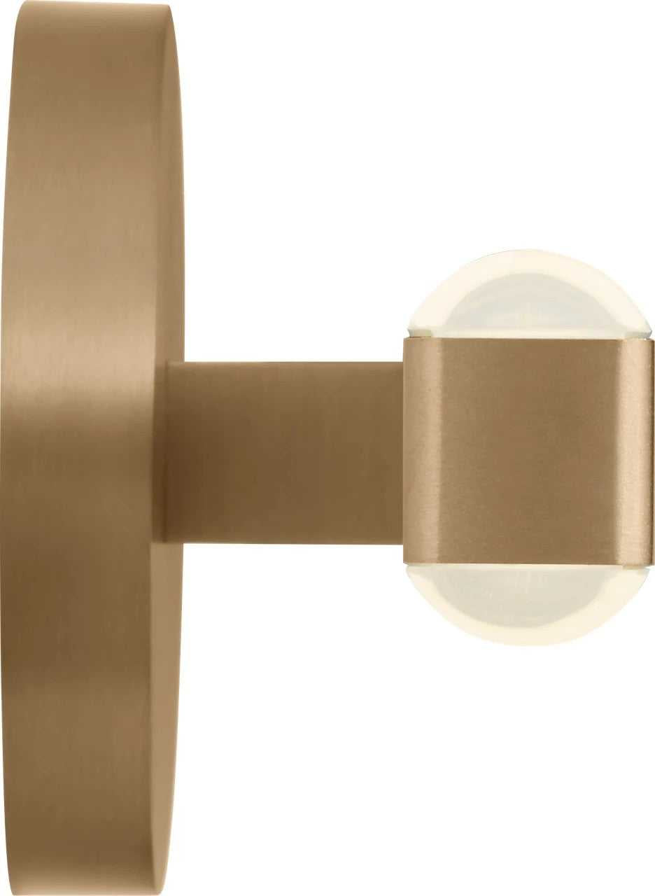 Colt LED Vanity in Satin Brass Visual Comfort Studio Canada