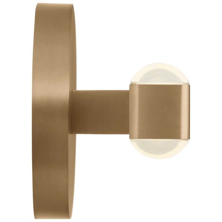 Colt LED Vanity in Satin Brass Visual Comfort Studio Canada