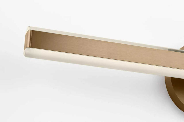 Colt LED Vanity in Satin Brass Visual Comfort Studio Canada