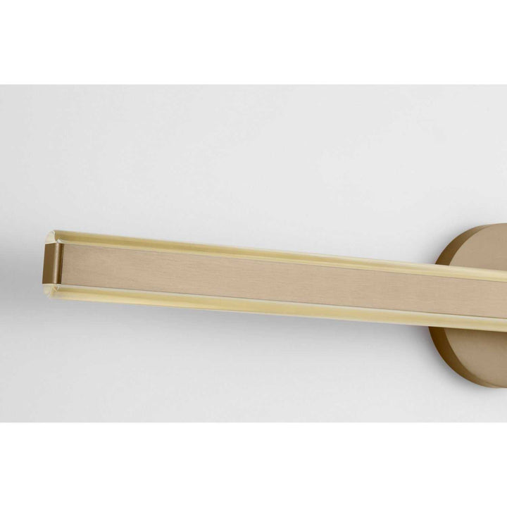 Colt LED Vanity in Satin Brass Visual Comfort Studio Canada