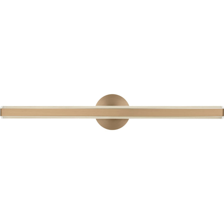 Colt LED Vanity in Satin Brass Visual Comfort Studio Canada