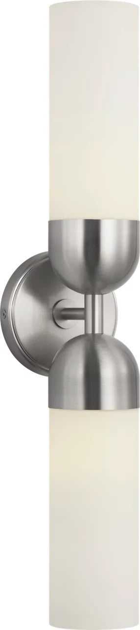 Lawson One Light Vanity in Brushed Nickel Visual Comfort Studio Canada