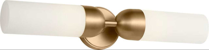 Lawson One Light Vanity in Satin Brass Visual Comfort Studio Canada