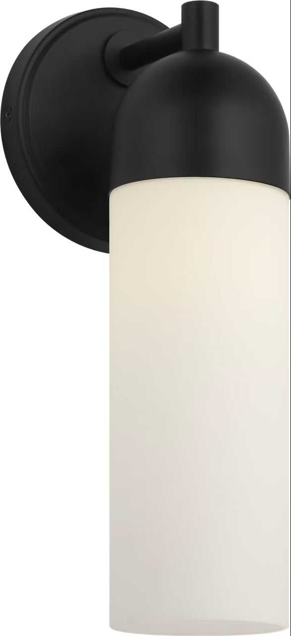 Lawson Two Light Wall Sconce in Midnight Black Visual Comfort Studio Canada