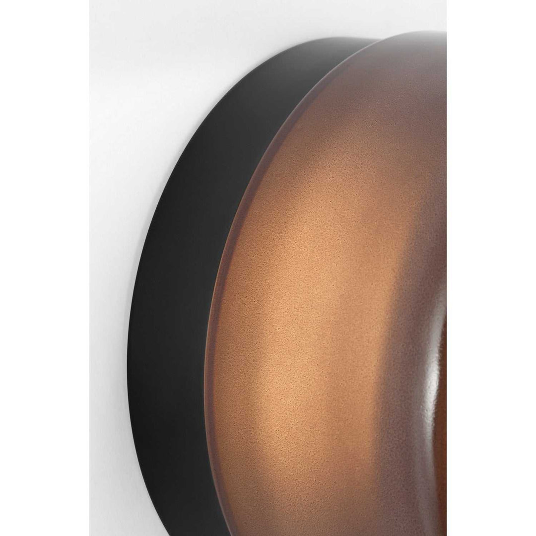 Tatum LED Wall Sconce in Midnight Black Visual Comfort Studio Canada