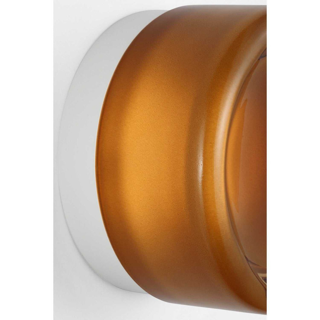 Tatum LED Wall Sconce in Matte White Visual Comfort Studio Canada