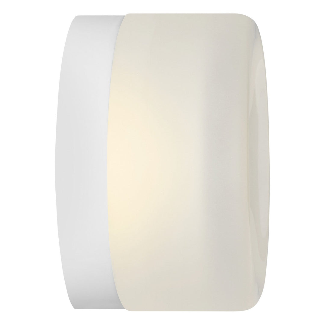 Tatum LED Wall Sconce in Matte White Visual Comfort Studio Canada