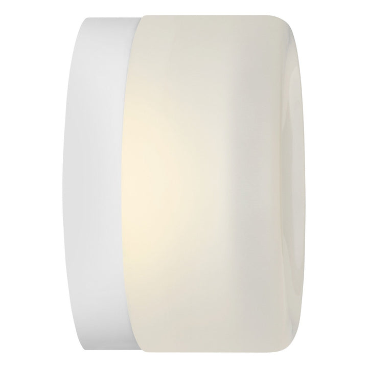 Tatum LED Wall Sconce in Matte White Visual Comfort Studio Canada