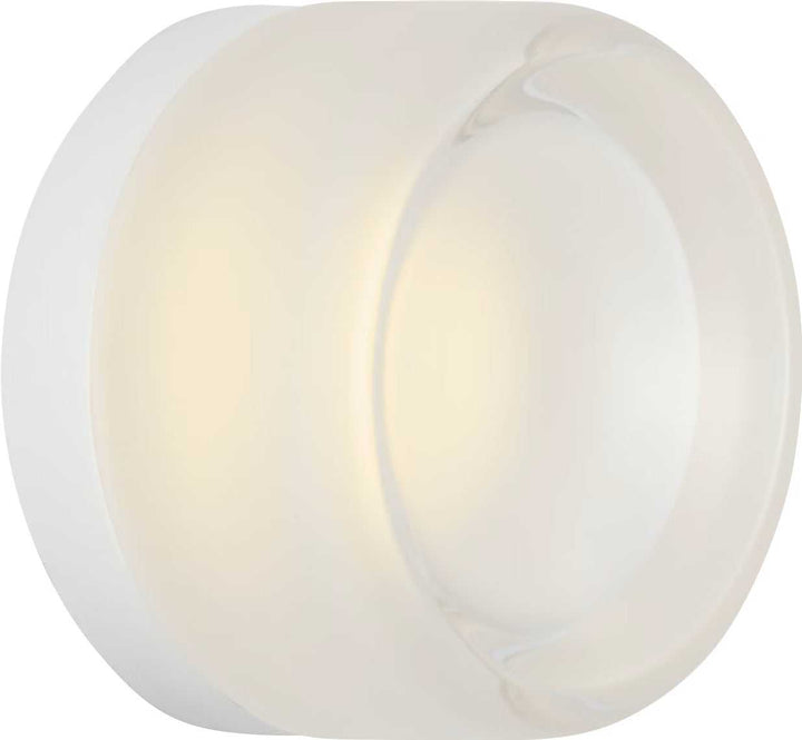 Tatum LED Wall Sconce in Matte White Visual Comfort Studio Canada