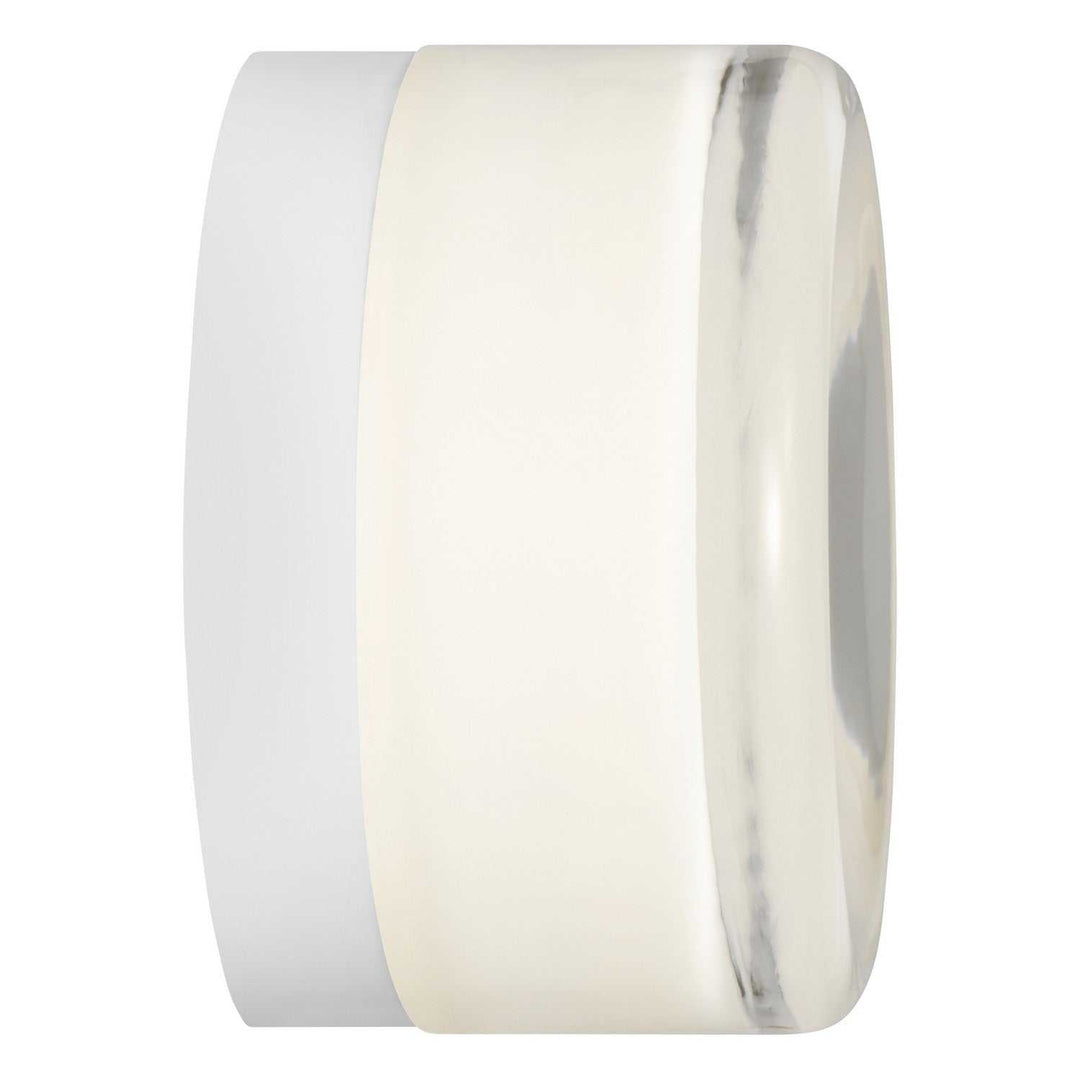 Tatum LED Wall Sconce in Matte White Visual Comfort Studio Canada