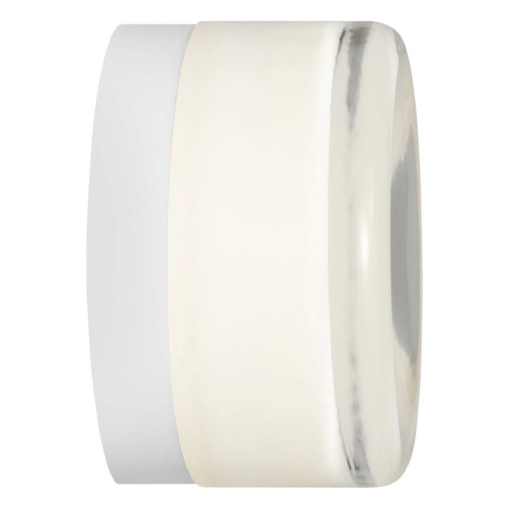 Tatum LED Wall Sconce in Matte White Visual Comfort Studio Canada