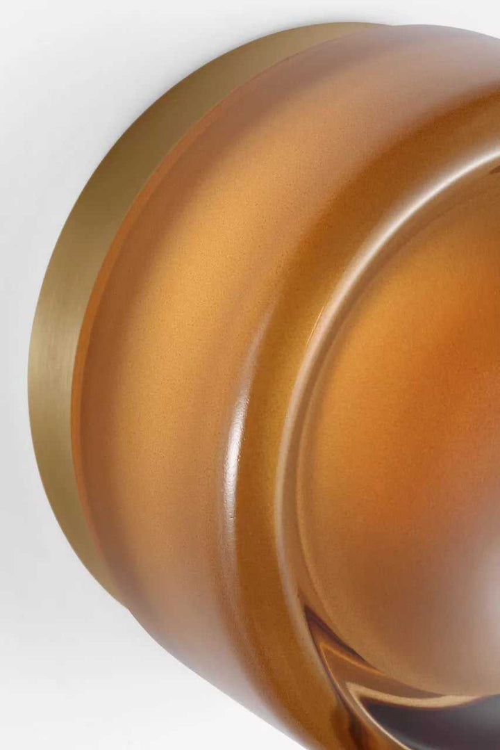 Tatum LED Wall Sconce in Satin Brass Visual Comfort Studio Canada