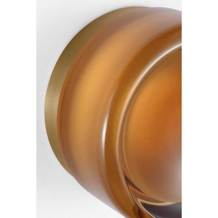 Tatum LED Wall Sconce in Satin Brass Visual Comfort Studio Canada