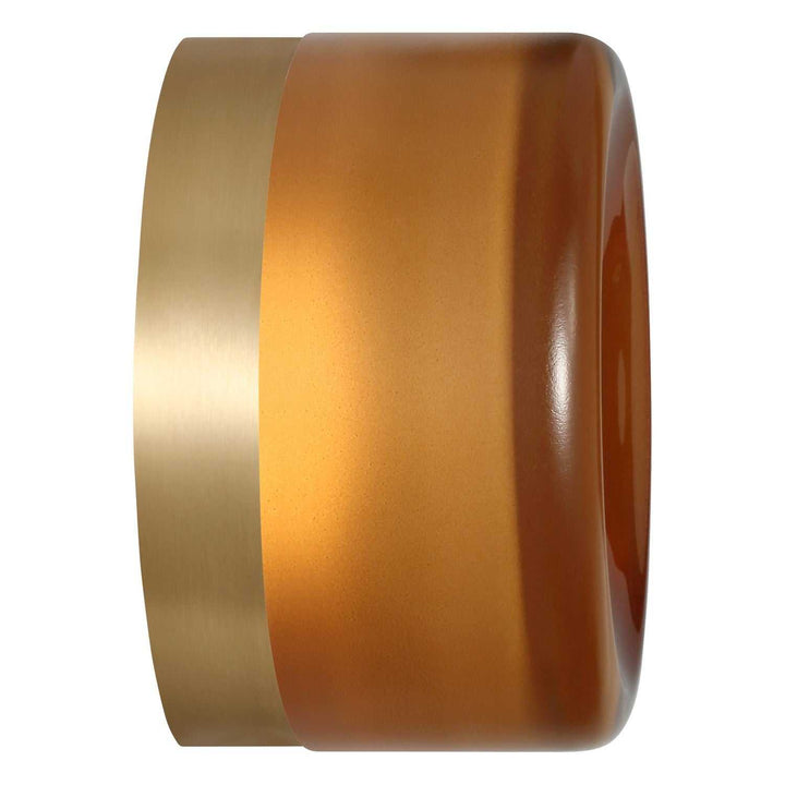 Tatum LED Wall Sconce in Satin Brass Visual Comfort Studio Canada