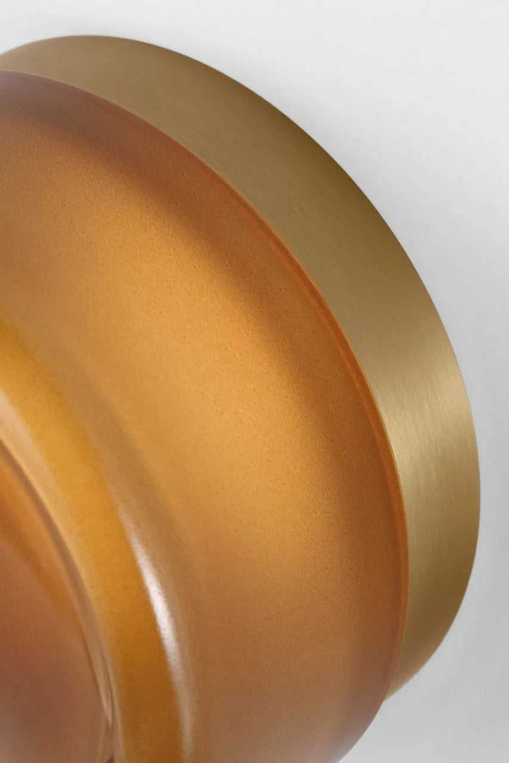 Tatum LED Wall Sconce in Satin Brass Visual Comfort Studio Canada