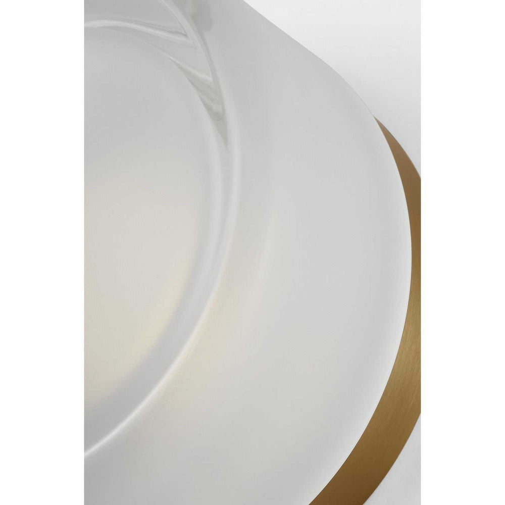 Tatum LED Wall Sconce in Satin Brass Visual Comfort Studio Canada