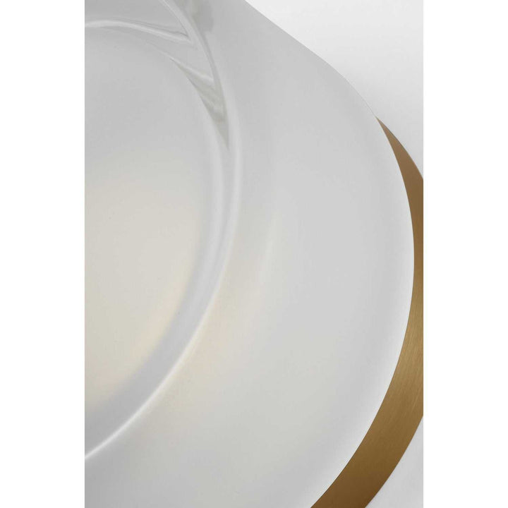 Tatum LED Wall Sconce in Satin Brass Visual Comfort Studio Canada
