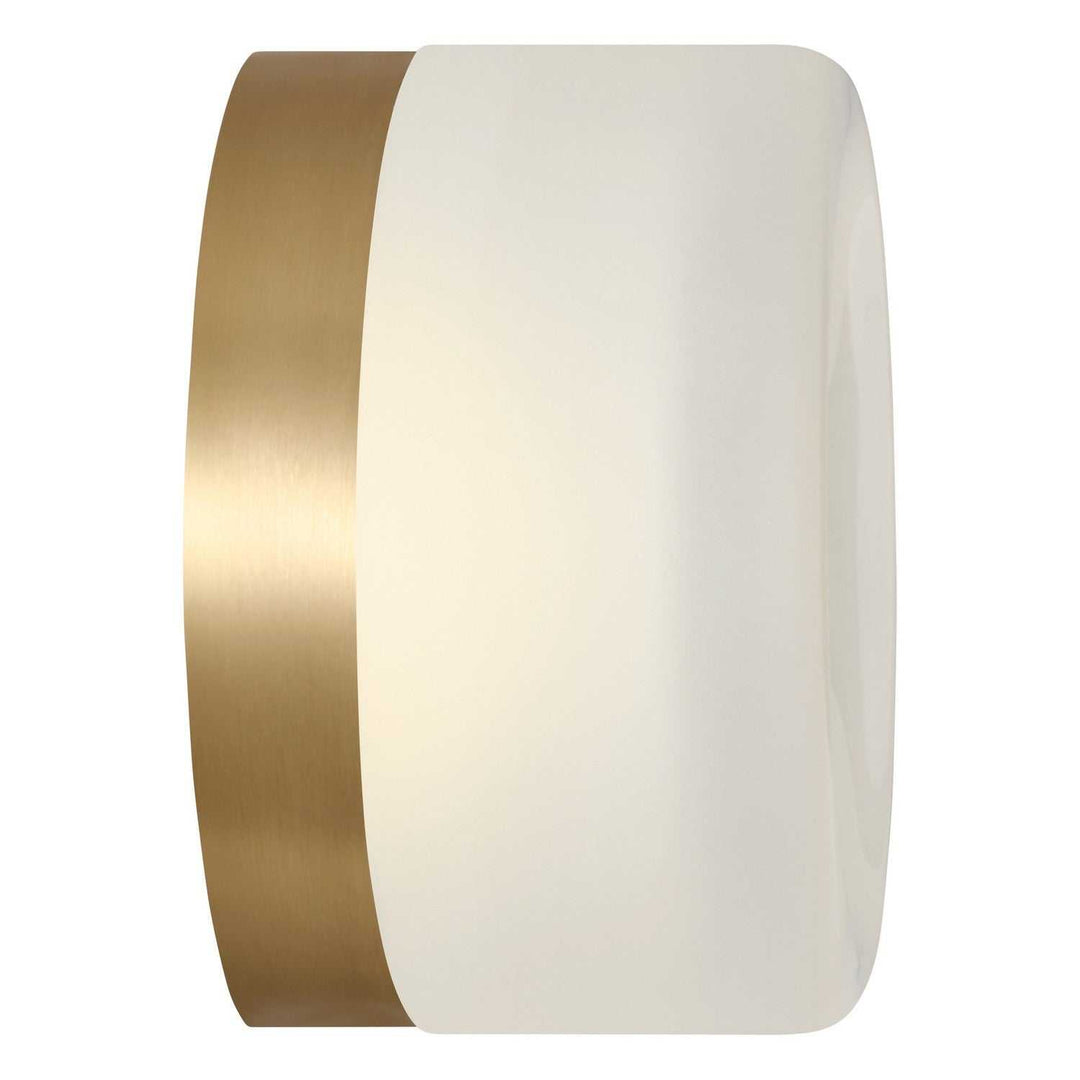 Tatum LED Wall Sconce in Satin Brass Visual Comfort Studio Canada