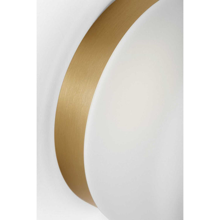 Tatum LED Wall Sconce in Satin Brass Visual Comfort Studio Canada